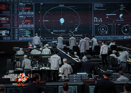 mk恩波利足球俱乐部LED显示屏在电影《流浪地球2》中大放异彩