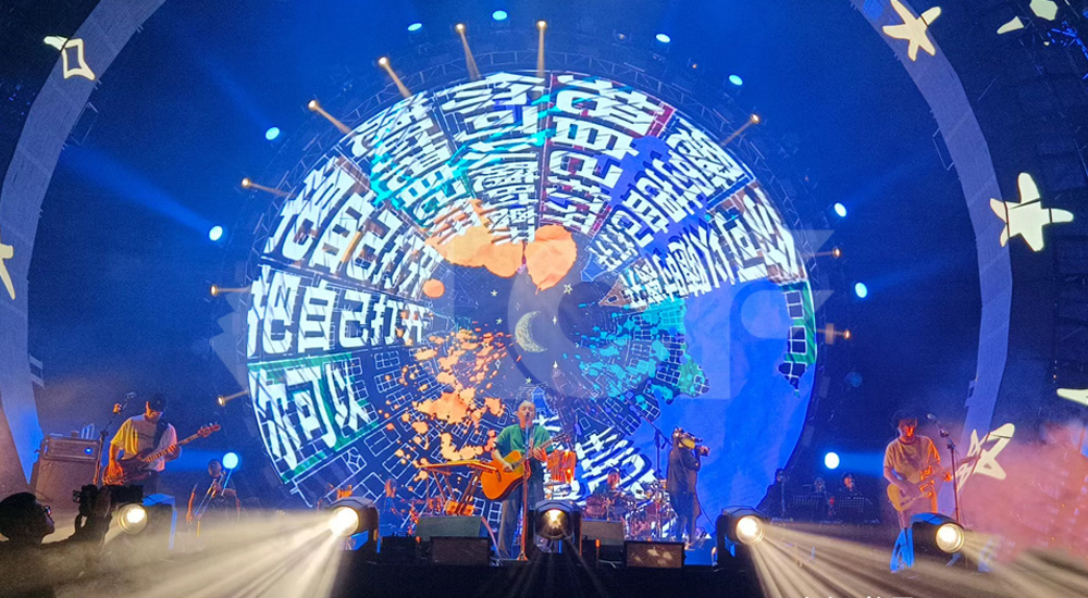 舞台背景led显示屏